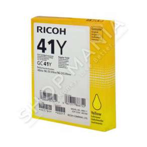 RICOH - KARTUÇË XHEL NGJYRË E VERDHË 405764 GC 41 Y RRETH 2200 FAQE
