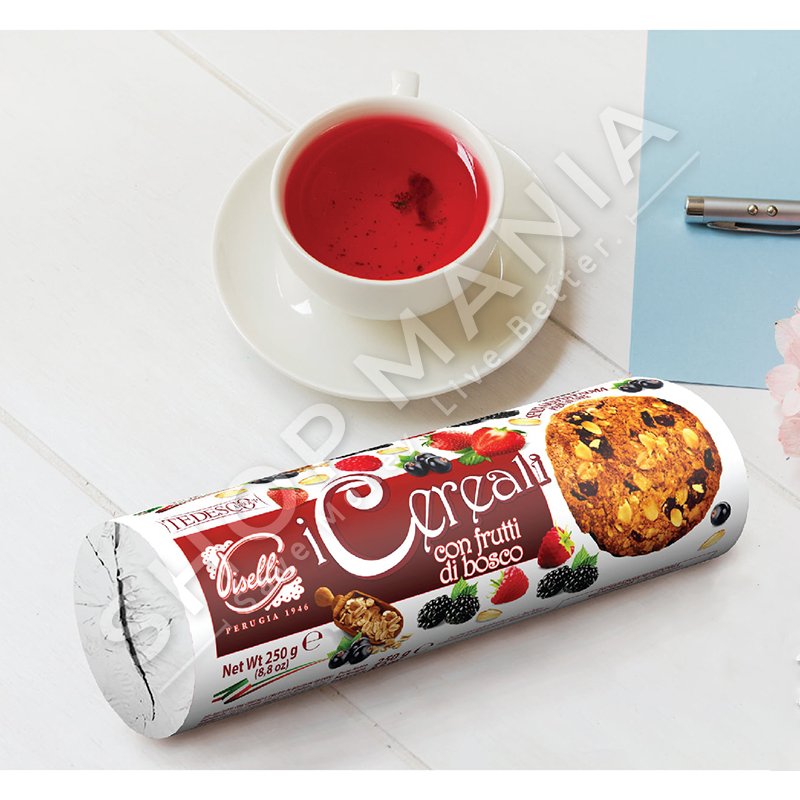 PISELLI - BISKOTA TERSHERE ME FRUTA PYLLI - 250G