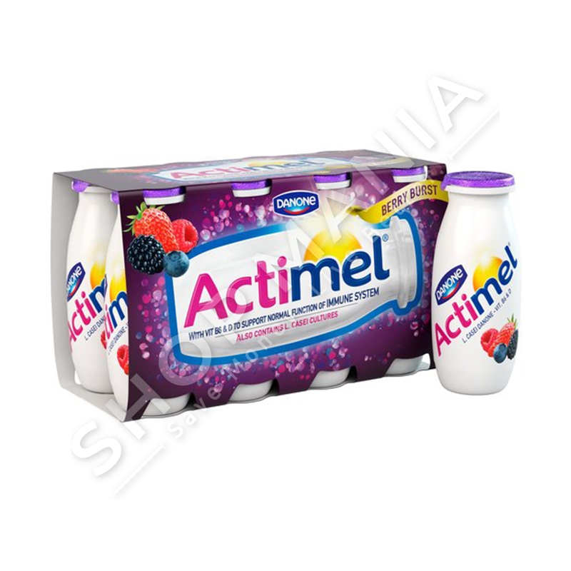 DANONE/ACTIMEL - KOS I LENGSHEM ME FRUTA PYLLI - 8 x 100G