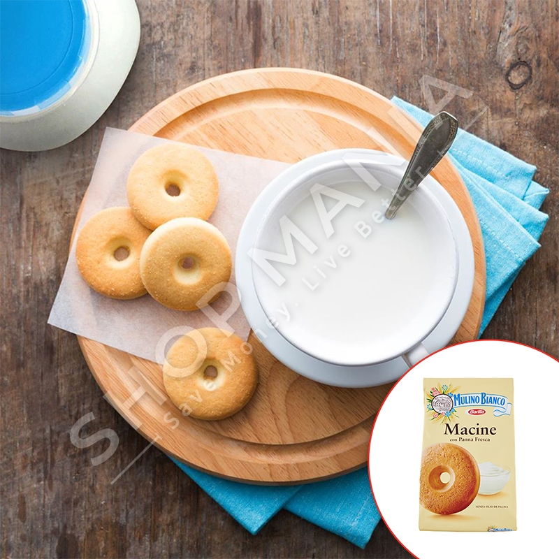 BARILLA/MULINO BIANCO - BISKOTA ME PANA TE FRESKET "MACINE" - 350G