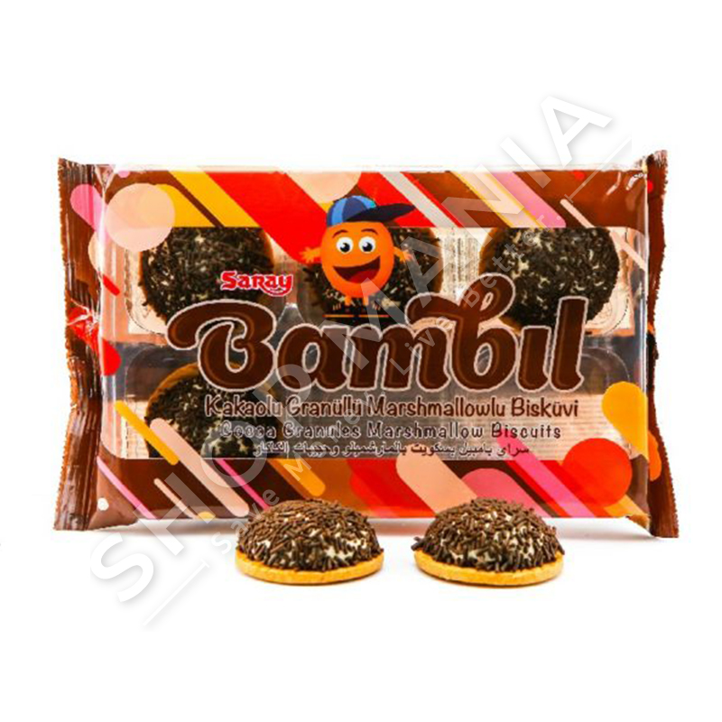 SARAY - BISKOTA PUFKE ME KAKAO "BAMBIL" - 100G
