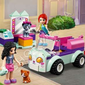 LEGO "FRIENDS CAT GROOMING CAR" - 60 PJESE, +4 VJEC