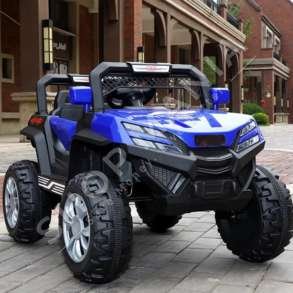 MAKINE PER FEMIJE ME RROTA TE MEDHA ME MUZIKE & BATERI "ELECTRIC CAR WITH 12V BATTERY"