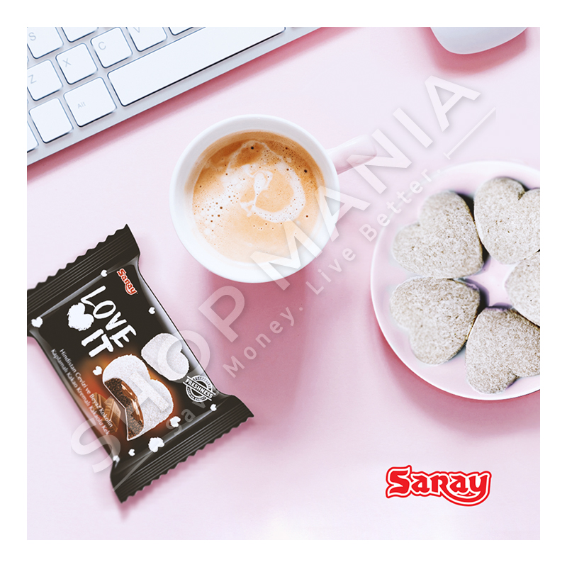 SARAY - MINI KEK ME ARRE KOKOSI & COKOLLATE "LOVE IT"  - 45G