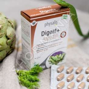 PHYSALIS - SUPLEMENT QE NDIHMON NE MIRE-FUNKSIONIMIN E TRAKTIT TRETES & MELCISE "DIGEST +" - 30 TABLETA