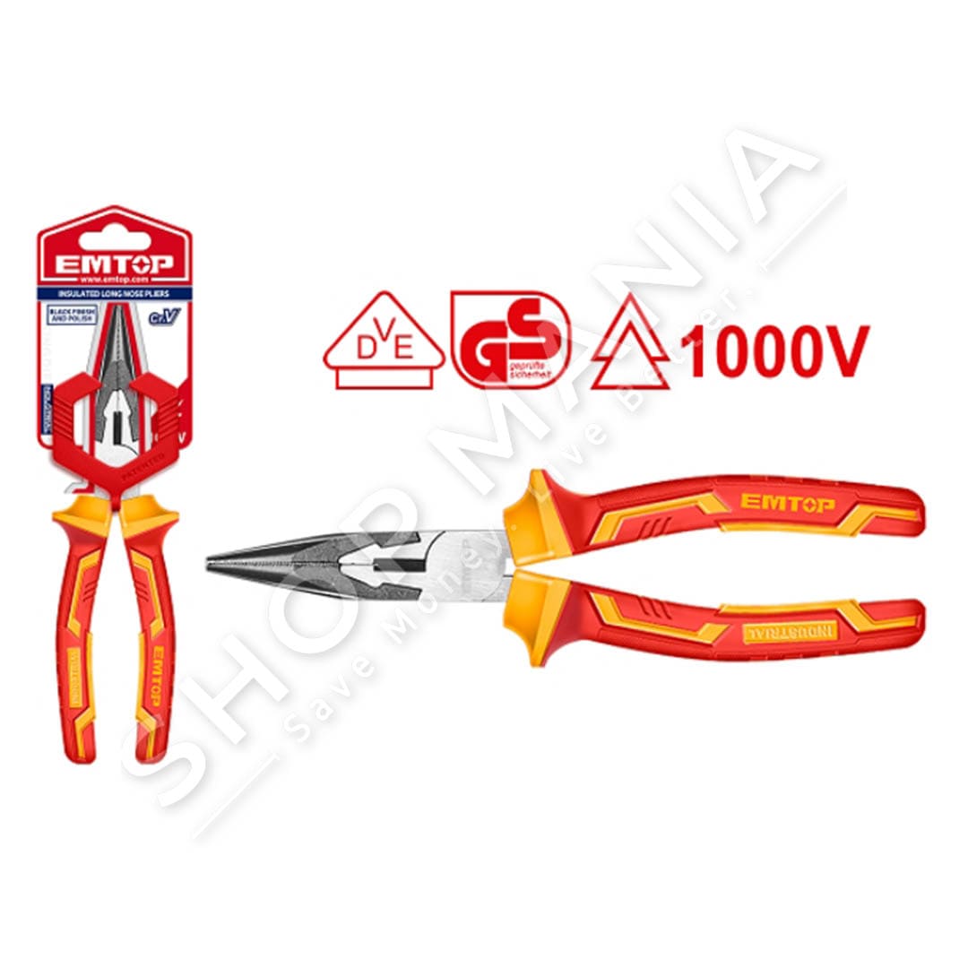 EMTOP - PINCE ELEKTRIKE ME MAJE 160MM/1000V - EPLRL0631