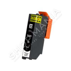 EPSON - EPSON BOJË KOMPATIBËL E NDERTUAR E RE, E GARANTUAR E ZEZË T3351 XL