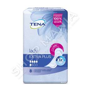 TENA - PECETA PER INKONTINENCEN URINARE "LADY - EXTRA PLUS" - 8 COPE