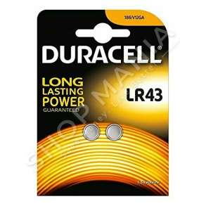 DURACELL - BATERI BUTON 2COPE LR43 1.5V - 050403001634