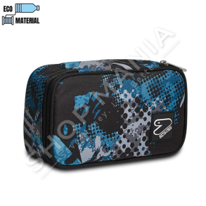 SEVEN - PORTOFOL SHKOLLE "RND PLUS BIG GRS SEVEN GREENISH NET"