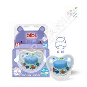 BIBI - BIBERON FALLCO SILIKONI "DENTAL - CARTOON HEROES" 6-16 MUAJSH