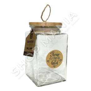 KAVANOZ KATROR QELQI ME TAPE DRURI 19X10X10CM/1200ML - 8015361064907