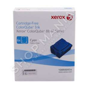XEROX - COLORSTIX NGJYRË E KALTËR 108R00954 17300 FAQE SOLID INK, KONFEKSION ME 6 COPË