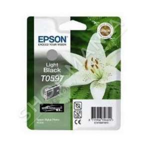 EPSON - KARTUÇË ME BOJË NGJYRË E ZEZË (E HAPUR) C13T05974010 T0597 13ML