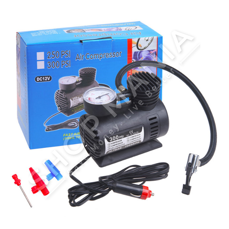 KOMPRESOR AJRI PORTATIV "DC 12V 300 PSI"