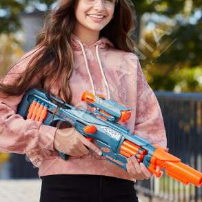 HASBRO - PISTOLETE NERF ELITE ME 8 FISHEKE +8VJEC "NERF ELITE 2.0 EAGLEPOINT RD-8 BLASTER" - 5010994105259