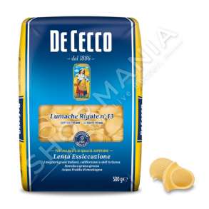 DE CECCO - MAKARONA "LUMACHE RIGATE" - 500G