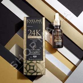 EVELINE COSMETICS - KREM ANTI-RRUDHE PER FYTYREN "24K SNAIL & CAVIAR" - 18ML