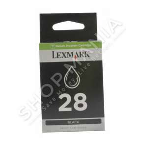 LEXMARK -  ORIGJINALE KARTUÇË ME BOJË NGJYRË E ZEZË 18C1428E 28 RRETH 175 FAQE