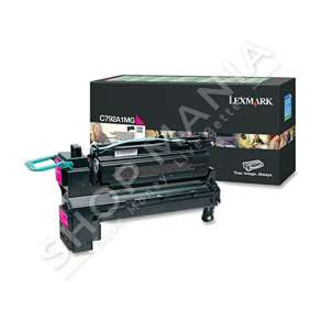LEXMARK - ORIGJINALE TONER NGJYRË MAGENTA C792A1MG C792 RRETH 6000 FAQE I RIPËRDORSHËM