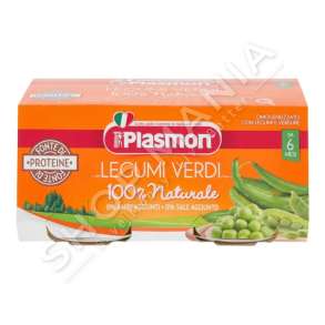 PLASMON - BISHTAJORE JESHILE TE HOMOGJENIZUARA 160G/+6MUAJSH "LEGUMI VERDI 100% NATURALE" -  8001040199657