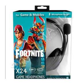KUFJE GAMING ME MIKROFON "FORTNITE - X24"