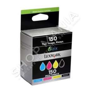 LEXMARK -  ORIGJINALE MULTIPACK NGJYRË E ZEZË / NGJYRË E KALTËR / NGJYRË MAGENTA / NGJYRË E VERDHË 14N1910E 150 KARTUÇË ME BOJË, KONFEKSION ME 4 COPË