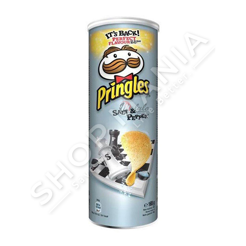PRINGLES - PATATINA ME KRIPE & PIPER - 165G