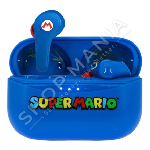 OTL - KUFJE WIRELESS PER FEMIJE "EARPHONES OTL-SUPER MARIO BLUE TWS EARPODS" - 5055371623971
