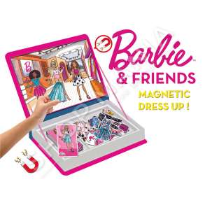 DIYTOY - SET ME 62 VESHJE & AKSESORE MAGNETIKE PER KUKULLAT BARBIE +3VJEC "BARBIE FRIENDS MAGNETIC DRESS UP"