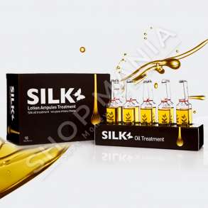 SILK - AMPULA ME VAJ GRURI & KERATINE PER FLOKE TE THATE & TE DEMTUAR - 10 AMPULA