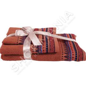 DAS HOME - SET ME 3 PESHQIRE "KOD 0380" - 30X50+50X90+70X140CM