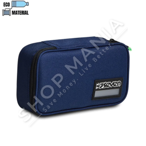SEVEN - PORTOFOL SHKOLLE ME MJETE & 1 ZINXHIR "FREETHINK QUICK CASE UNISEX BLUE"