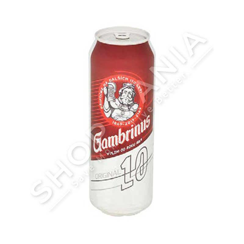 GAMBRINUS - BIRRE BJONDE - 500ML, 4.3% VOL.