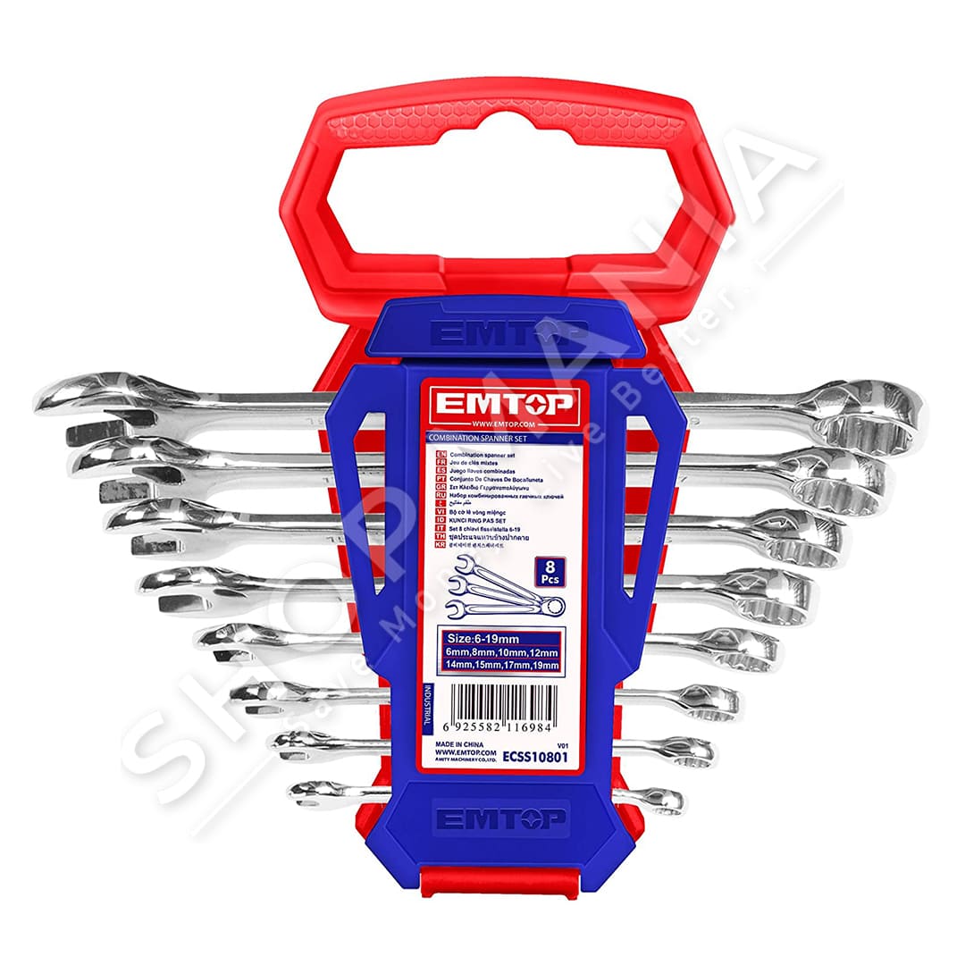 EMTOP - SET 8 CELESA FISO STEEL 6-19MM - ECSS10801