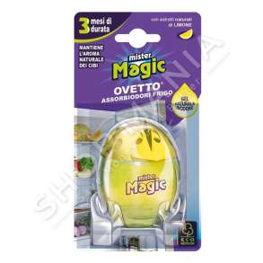 MISTER MAGIC - NEUTRALIZUES AROMASH PER FRIGORIFER "CON ESTRATTI NATURALI DI LIMONE"