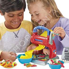 HASBRO - BERESE NOODLES +3VJEC "PLAY-DOH KITCHEN CREATIONS NOODLES PARTY PLAYSET" - 5010993696437