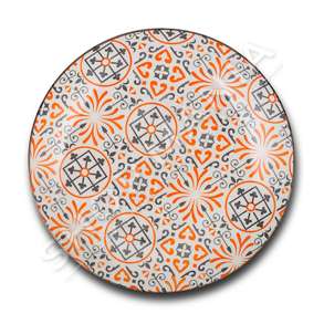 NAVA - PJATE PORCELANI PER FRUTA Ø19CM "MAIOLICA ORANGE" - 5205746137132