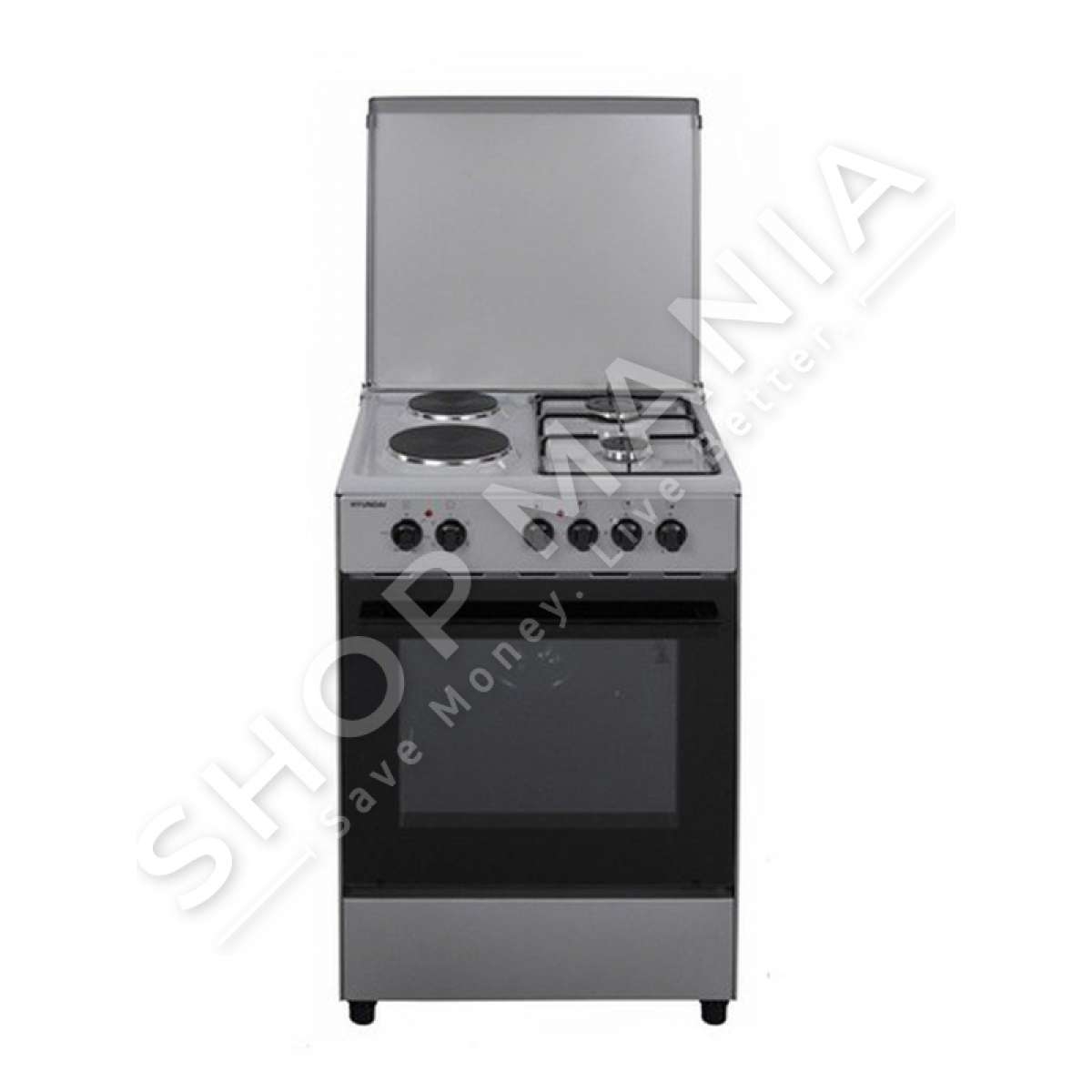 HYUNDAI - SOBE ELEKTRIKE ME 2 VATRA ELEKTRIKE + 2 ME GAZ "HSO6022-EI B"