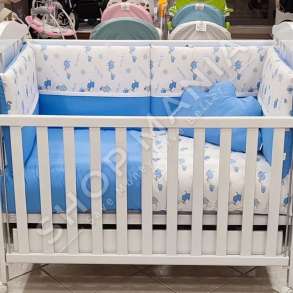 SET PER KREVAT BEBESH (JORGAN, VESHJE ANESORE, TYL MBROJTES) - 60X120CM