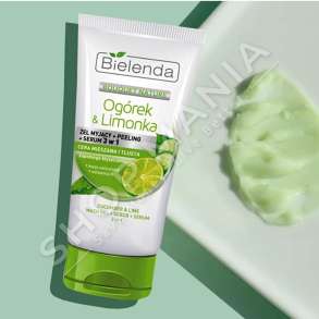 BIELENDA - XHEL PASTRUES 3 NE 1 150G "CUCUMBER AND LIME" - 5902169022396