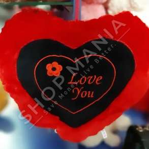 JASTEK DEKORATIV PELLUSHI NE FORME ZEMRE "LOVE YOU" - DHA-BL-220