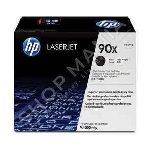 HP - TONER NGJYRË E ZEZË CE390X 90X DERI NË 24000 FAQE KAPACITET I LARTË