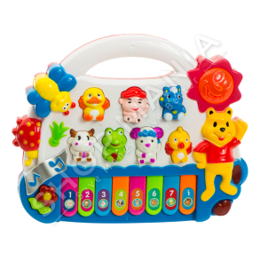 PIANO MUZIKORE LODER 6-36 MUAJSH "HAPPY CONCERT CHILDREN'S MUSICAL KEYBOARD" - 5001