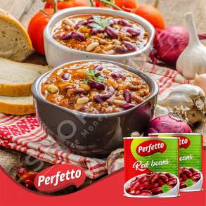 PERFETTO BALKAN MIX - KONSERVE FASULE TE KUQE - 400G