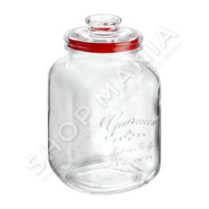 KAVANOZ ME KAPAK HERMETIK "GOURMET" - 3.1L