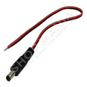 LONGSE - KABELL DC POWER MALE PIGTAIL 150MM - LS-CON18A