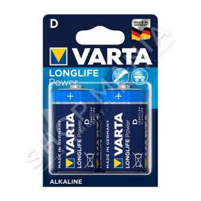 VARTA - BATERI ALKALINE LONGLIFE POWER D, 1.5V