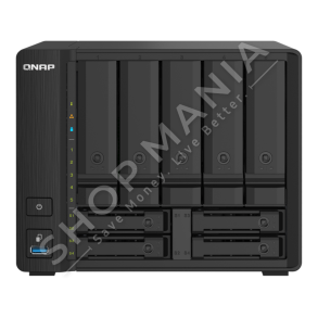 QNAP - NAS TOWER 9-BAY 4GB DDR4 1 RAM SLOT MAX 16GB - TS-932PX-4G-EU