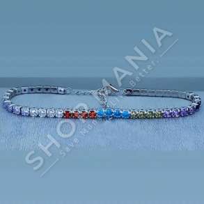 BYZYLYK ARGJEND ME GUR ZIRKONI NE NGJYRA TE NDRYSHME